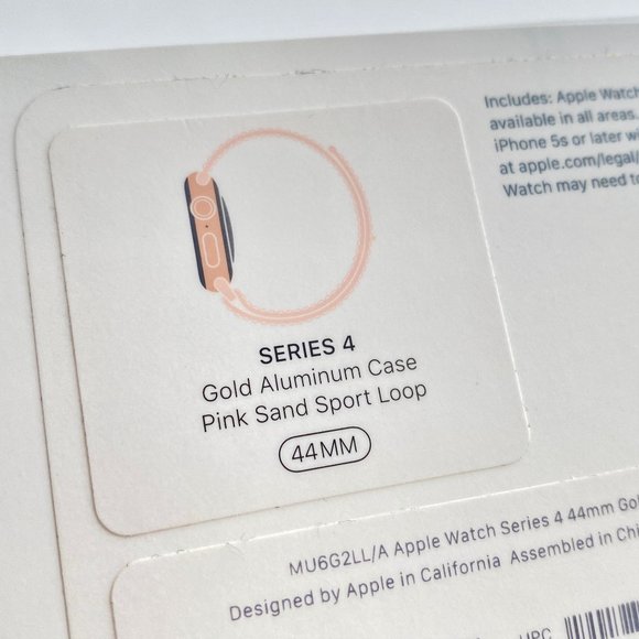 Apple Watch Series 4, Gold Aluminum Case 44mm - Picture 10 of 15